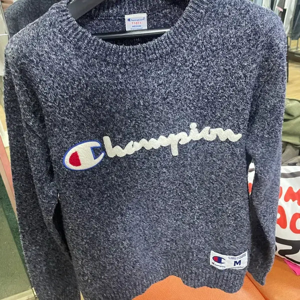 [BUNJANG] Champion Knit Sweater / 챔피언 니트