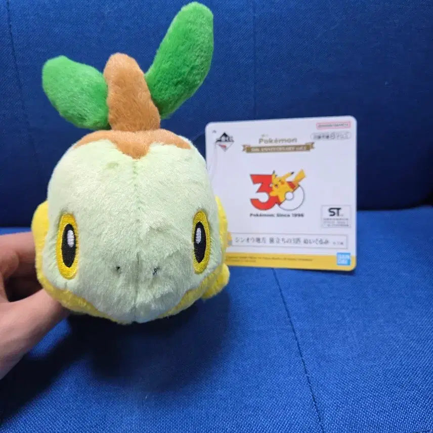 [BUNJANG] Pokemon Center 30th Anniversary Ichiban Kuji F Prize Turtwig Plush / 포켓몬센터 30주년 제일복권 F상 모부기 인형