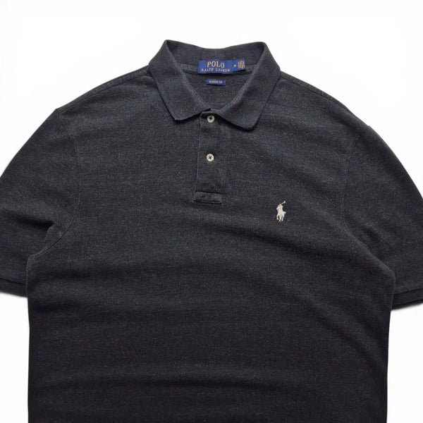 [BUNJANG] Polo Ralph Lauren PK Collar T-Shirt Charcoal (Men's M) / [M] 폴로 랄프로렌 PK 카라티 차콜