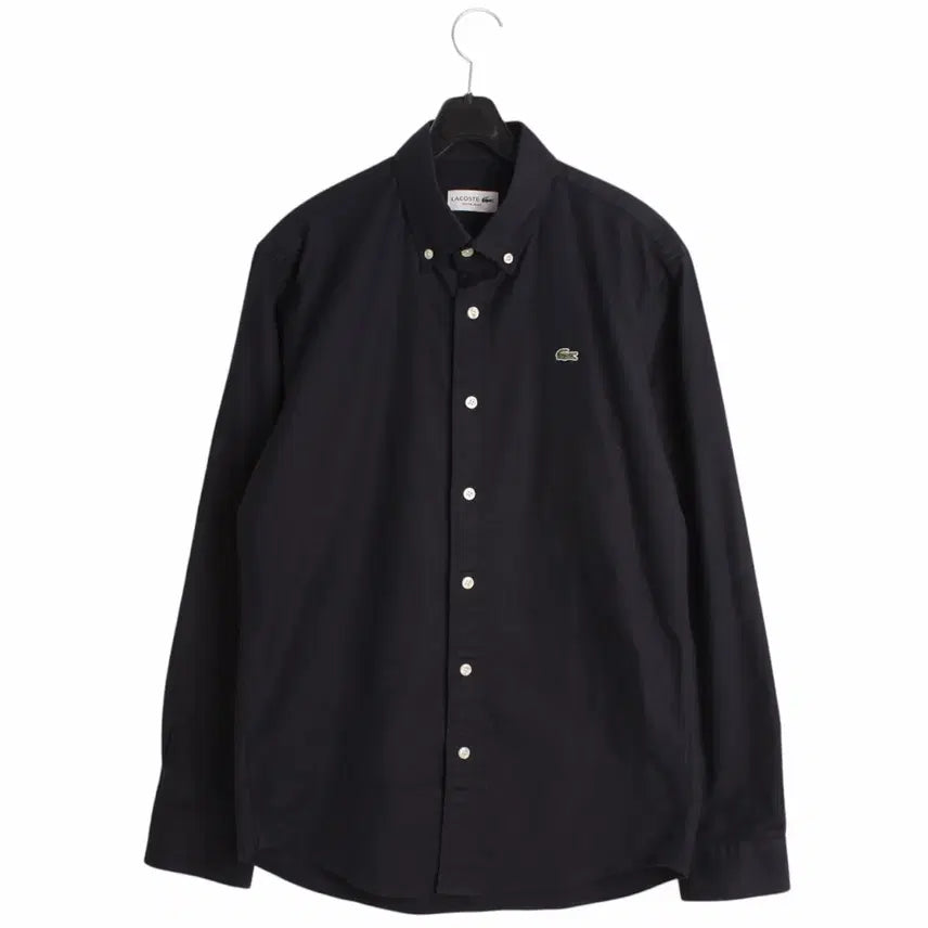 [BUNJANG] Lacoste Oxford Shirt - Size S, Navy / S 라코스테 옥스포드 셔츠