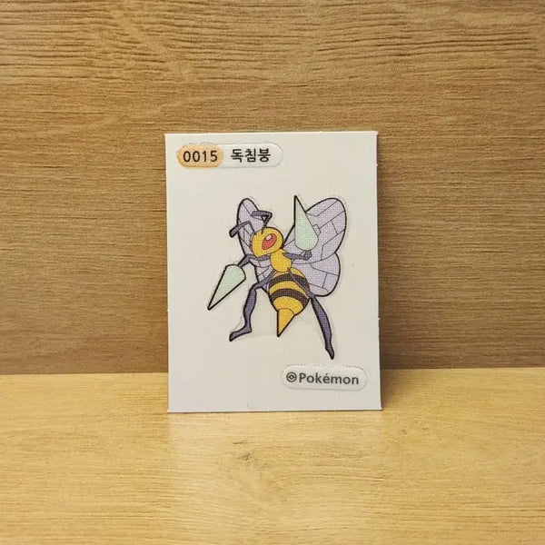 [BUNJANG] Pokemon Gen 1 Stickers 229 Venomoth / [포켓몬스터] 포켓몬 띠부씰 독침붕