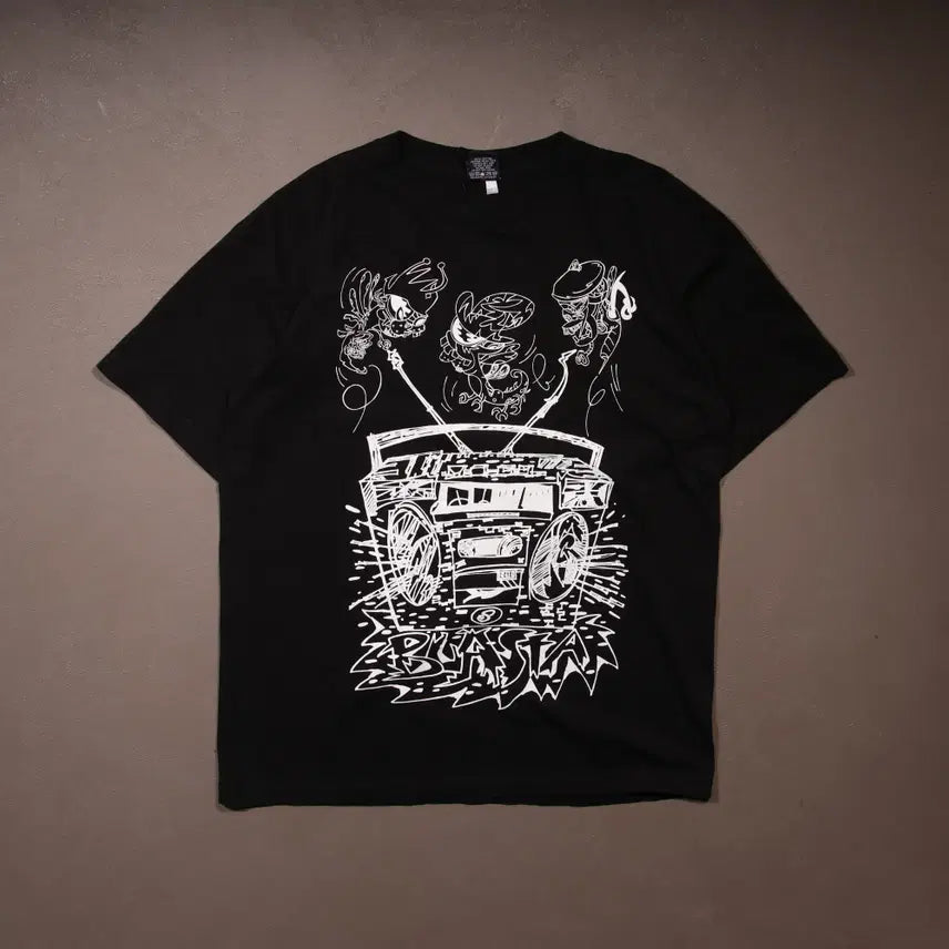 [BUNJANG] Stussy 00s Printing T-Shirt / 00's 스투시 프린팅 반팔티셔츠 A463