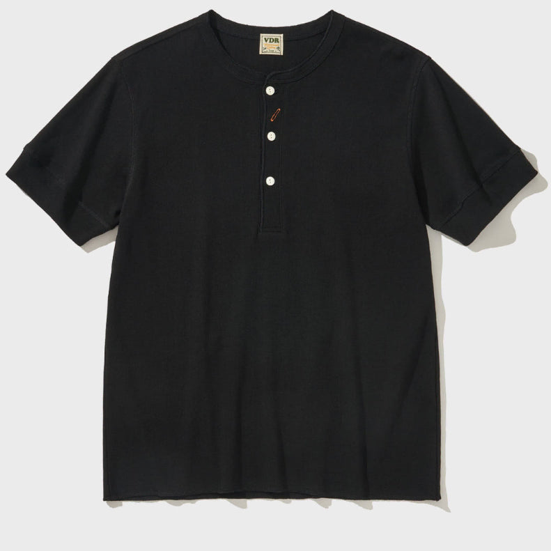 [BUNJANG] VDR Biker Henly Neck T-Shirt / VDR  바이커 헨리넥 티셔츠 M