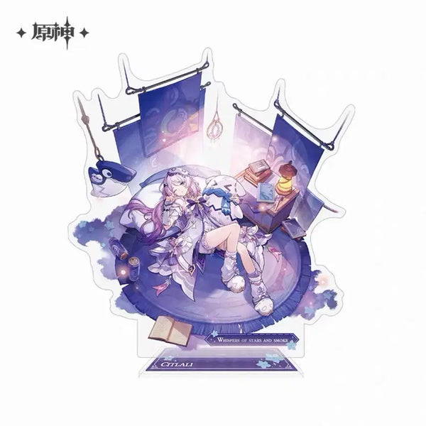 [BUNJANG] Genshin Impact Official Teyvat Style Acrylic Standee - Set of 2 (Citra & Charlotte) / [예약공구] 원신 공식 티바트 스타일 아크릴스탠드 2종 시틀라리 샤를로트