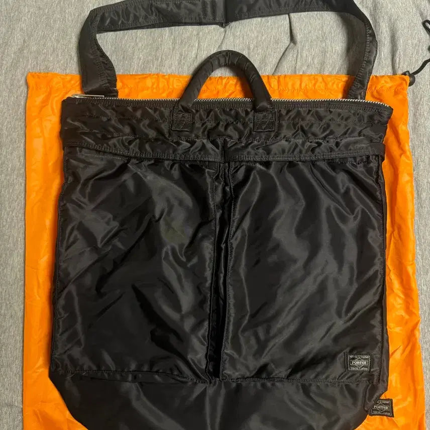 [BUNJANG] Porter Tanker 2-Way Helmet Bag / 포터 Porter 탱커 2WAY 헬멧뱃 구형