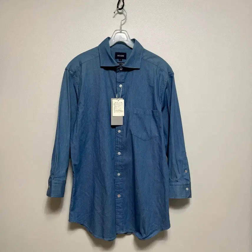 [BUNJANG] BEAMS Japan Blue Shirt L / BEAMS 빔스 JPN 셔츠 블루 L