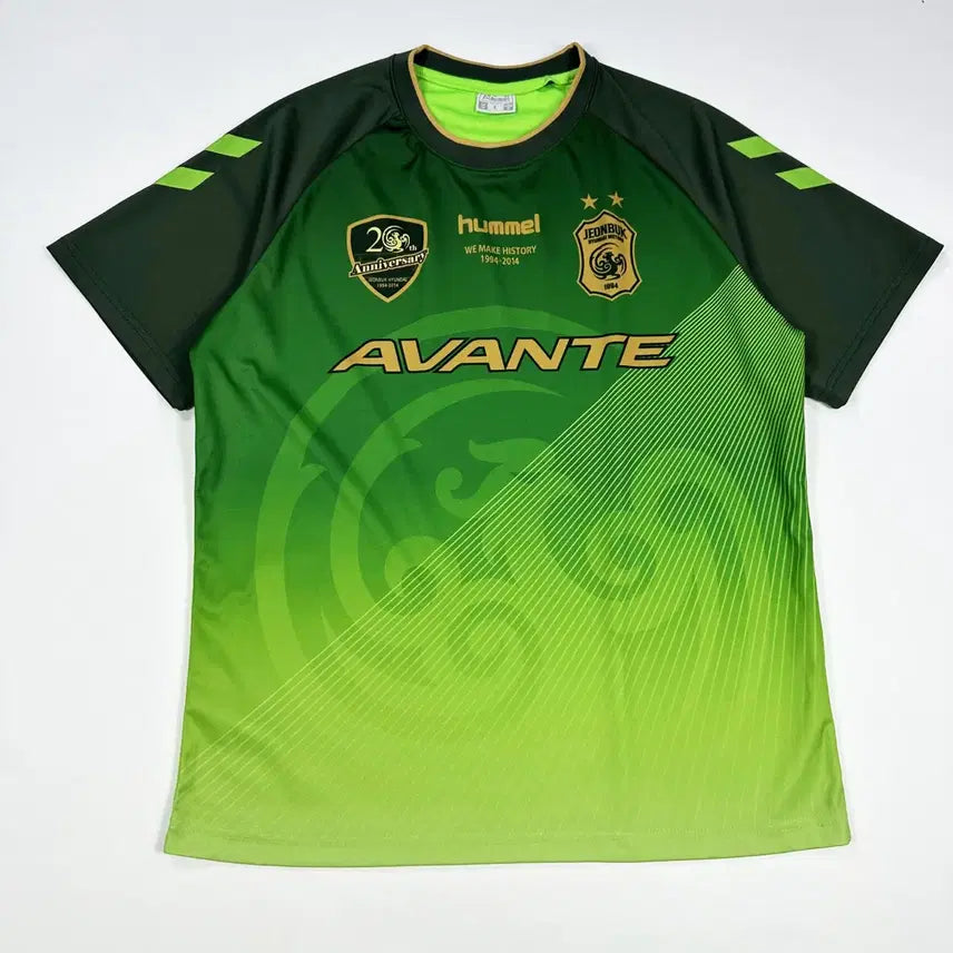 [BUNJANG] Hummel Jeonbuk Hyundai 20th Anniversary Football Training Top L / (L) 험멜 전북 현대 20주년 풋볼 트레이닝탑
