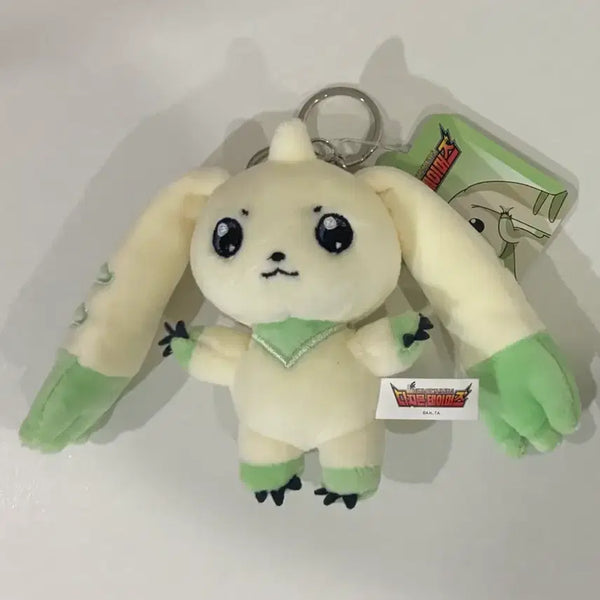 [BUNJANG] Digimon Terriermon Plush Keychain / [새상품] 디지몬 테리어몬 인형 키링