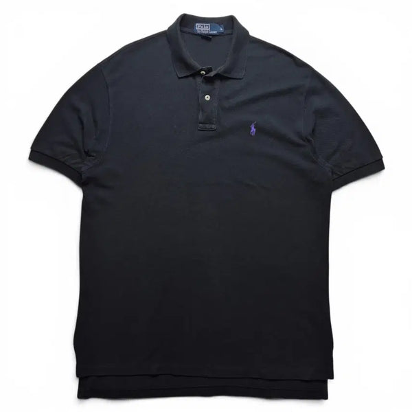 [BUNJANG] Polo Ralph Lauren Black PK Collar T-Shirt (Size L) / [L] 폴로 랄프로렌 PK 카라티 블랙