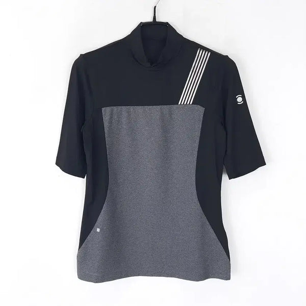 [BUNJANG] WAAC Women's Golf T-Shirt Mock Neck / 와이드앵글 반넥 여성골프티90