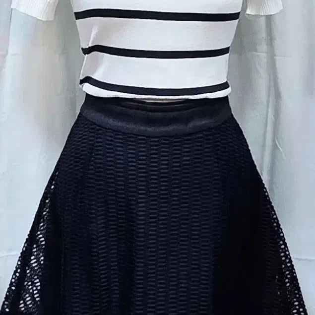 [BUNJANG] Sisley Mesh Mini Skirt / 시슬리 매쉬치마