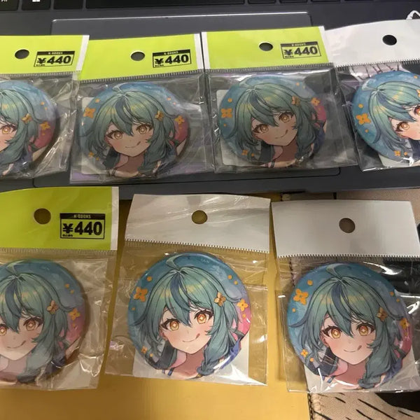 [BUNJANG] NIJISANJI Ayakaki Tamanoi Nana Badge / 니지산지 아야카키 타마노이 나나 뱃지