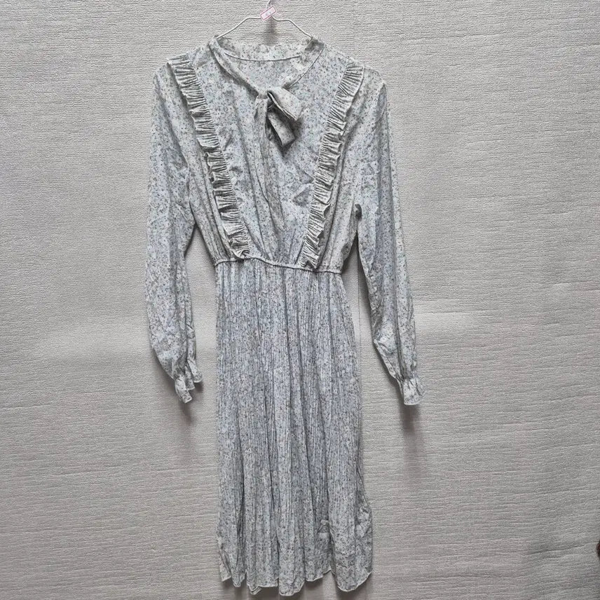 [BUNJANG] Frill Long Dress / 자417 프릴 롱 원피스