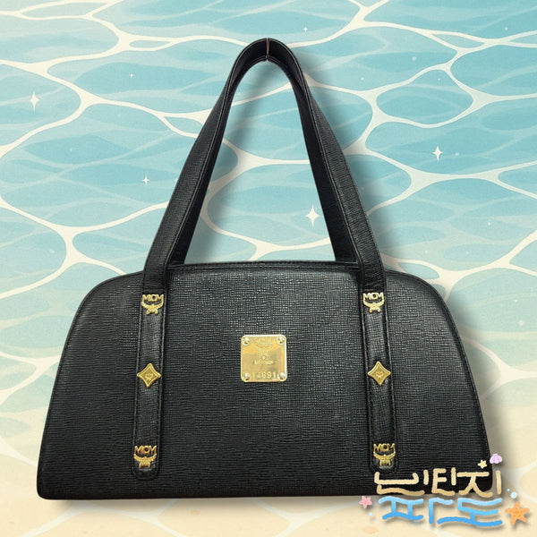 [BUNJANG] MCM Black City Bag Tote Bag / MCM 엠씨엠 블랙 시티백 토트백 성주택