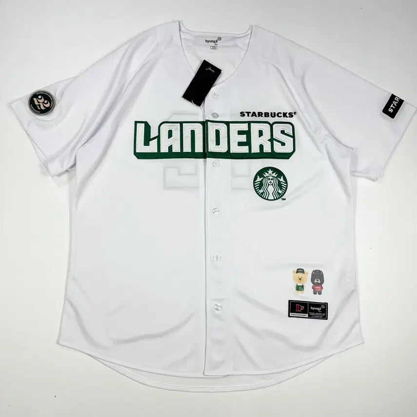 [BUNJANG] SSG Landers 22nd Anniversary Starbucks Collaboration Uniform Jersey 4XL / (4XL) SSG랜더스 22주년 스타벅스 콜라보 유니폼 져지