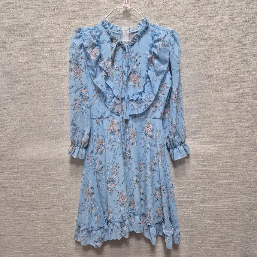 [BUNJANG] Frill Mini Dress / 자418 프릴 미니 원피스