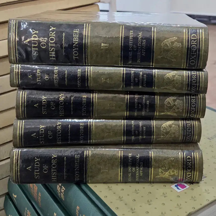 [BUNJANG] A Study of History Oxford 5-Book Set / A STUDY OF HISTORY 옥스포드 OXFORD 5권 세트 역사책 영어책 중고책