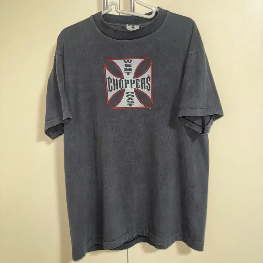 [BUNJANG] West Coast Choppers T-Shirt Charcoal / 웨스트 코스트 초퍼스 반팔 티셔츠 챠콜