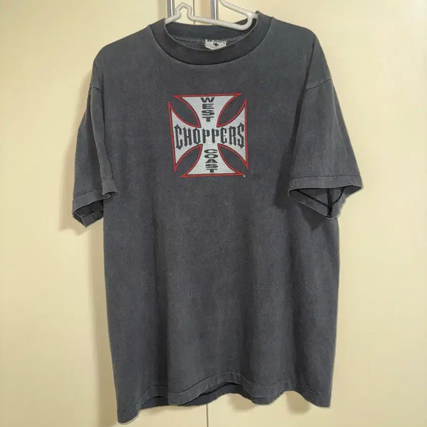 [BUNJANG] West Coast Choppers T-Shirt Charcoal / 웨스트 코스트 초퍼스 반팔 티셔츠 챠콜