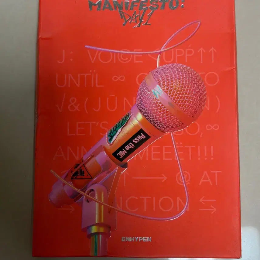 [BUNJANG] ENHYPEN Manifesto: Day 1 Unsealed Album / 엔하이픈 매니페스토 데이원 개봉앨범