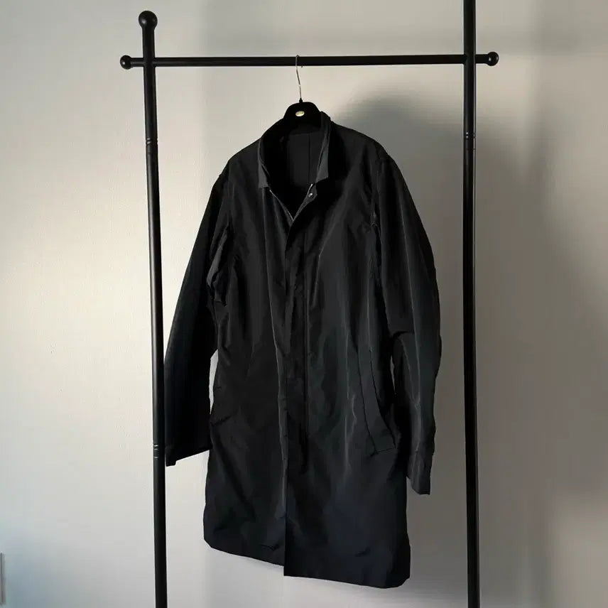 [BUNJANG] DKNY Technical Coat Jacket Black M / DKNY 테크니컬 코트 재킷 블랙 M