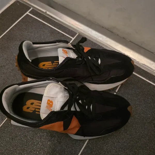 [BUNJANG] New Balance 327 Sneakers Black/Brown / 뉴발란스 327 검주 스니커즈 280