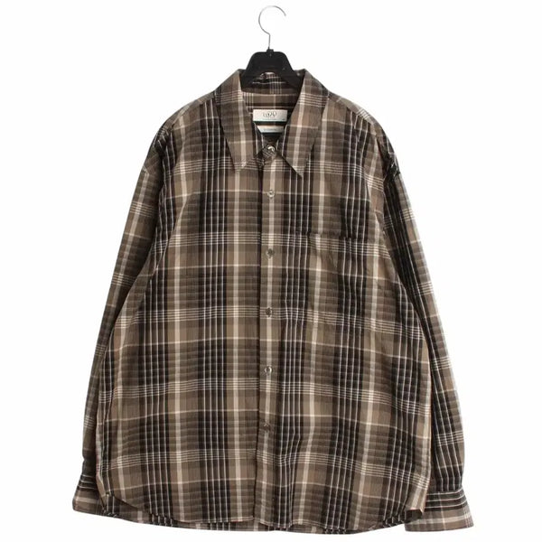 [BUNJANG] Elmood Kuwamura Check Shirt (Size 48) / 48 엘무드 쿠와무라 체크 셔츠