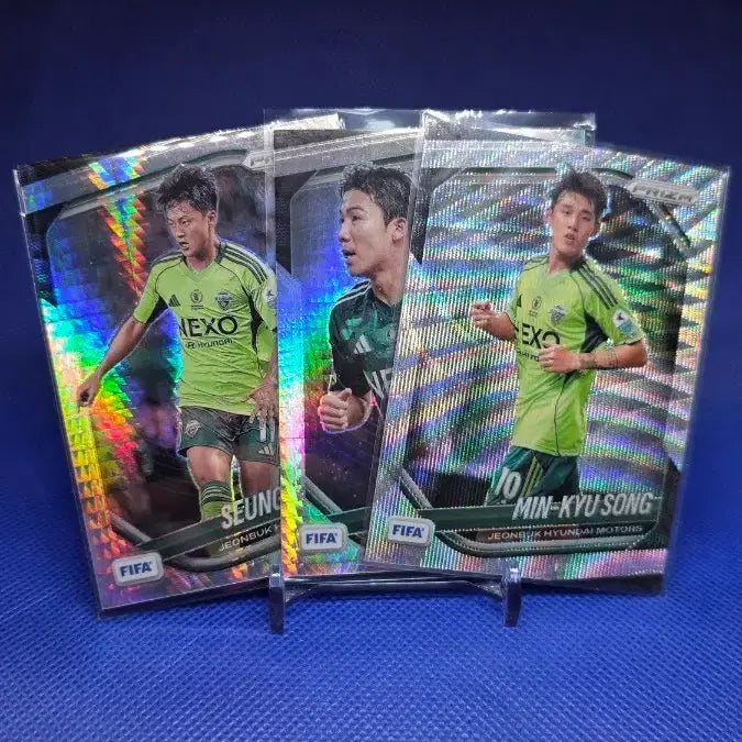 [BUNJANG] 2026 Panini FIFA Soccer Jeonbuk Hyundai Motors Lee Seung-woo, Kim Tae-hyun, Song Min-kyu Player Cards / 26 PANINI FIFA SOCCER 전북현대 이승우,김태현,송민규