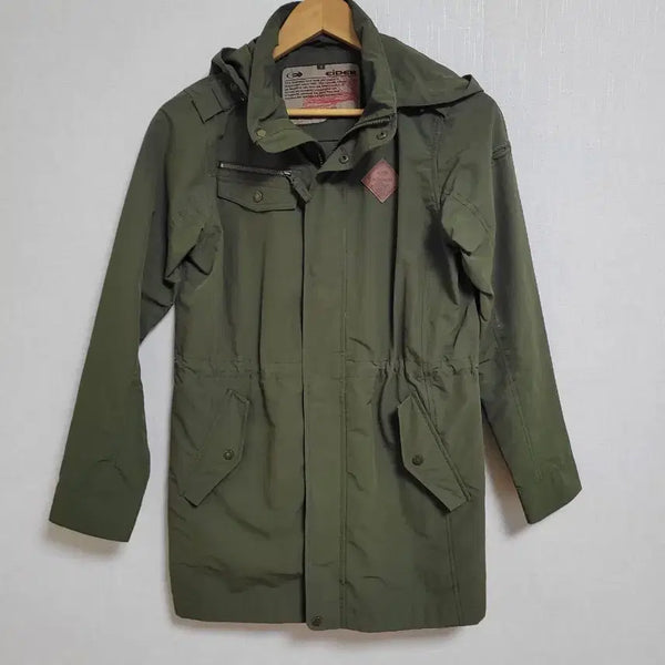[BUNJANG] Eider Khaki Hooded Field Jacket Size S / 아이더 자켓