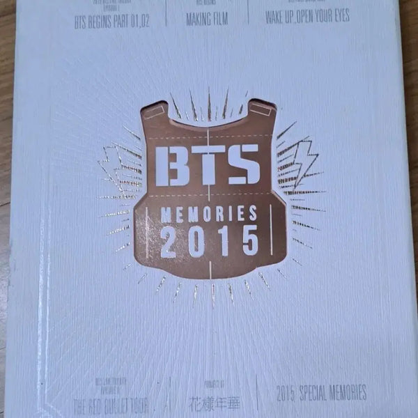 [BUNJANG] BTS Memories 2015 DVD / 방탄소년단 BTS 메모리즈 2015 DVD