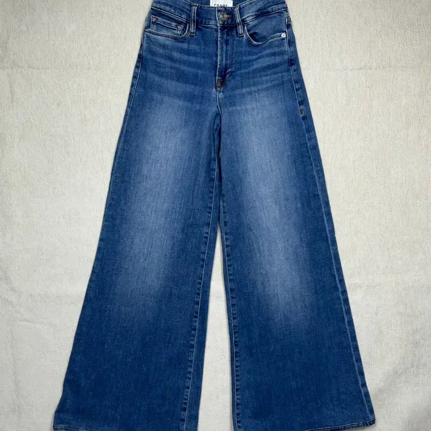[BUNJANG] FRAME Le Wide Leg Denim Pants / 정품 프레임 르 와이드데님 팬츠