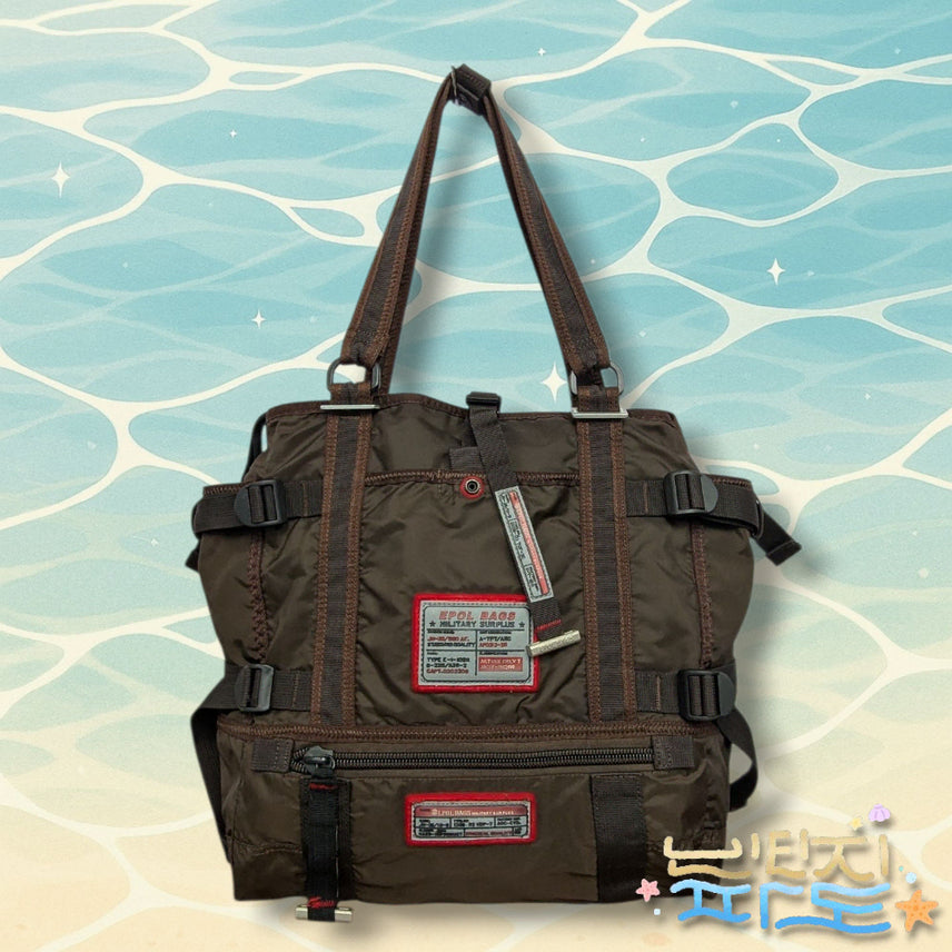 [BUNJANG] Vintage EPOL Military Tote Bag / 빈티지 EPOL 이폴 밀리터리 토트백