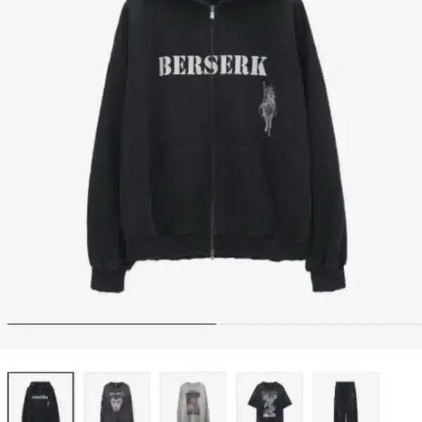 [BUNJANG] Polytheru Berserk Band of the Falcon 002 Hoodie / (4) 폴리테루 베르세르크 밴드 오브 팔콘 002 후드집업