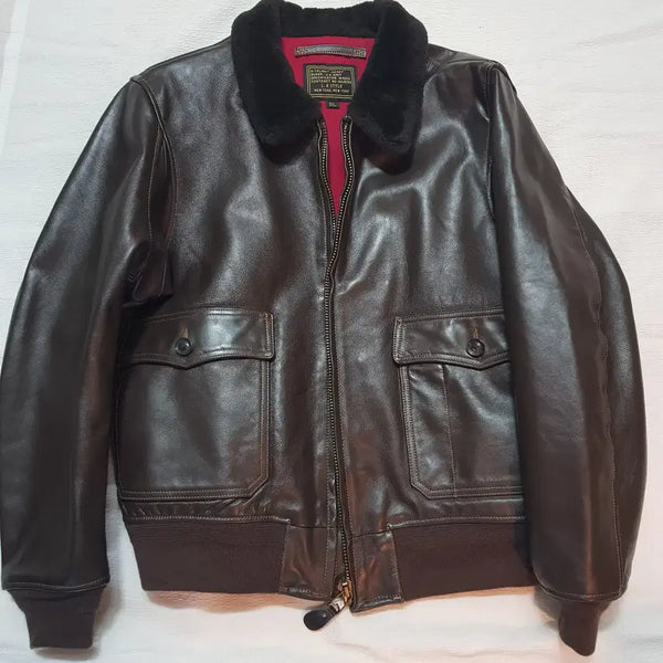 [BUNJANG] G1 Leather Jacket 3XL / g1자켓3xl