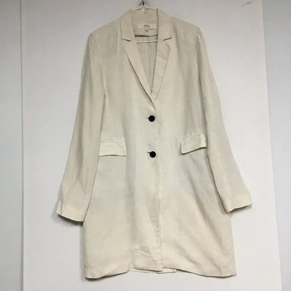 [BUNJANG] Atelier Vanessa Bruno Linen Long Jacket Size 38 / 아떼 바네사부르노 린넨 롱 자켓 38