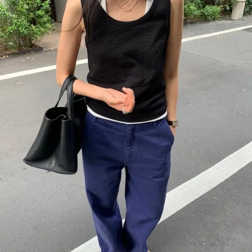 [BUNJANG] Brunch Sleeveless Top / 브런치 나시