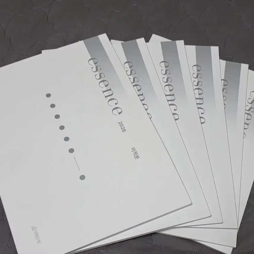 [BUNJANG] Sideline Essence 2026 Math 1, Math 2, Calculus Textbooks / 시대인재 에센스 2026 수1 수2 미적