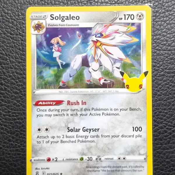 [BUNJANG] Pokemon Card 25th Anniversary North American Edition Lillie Solgaleo English Version / 포켓몬카드 25주년 북미판 릴리에 솔가레오 영판