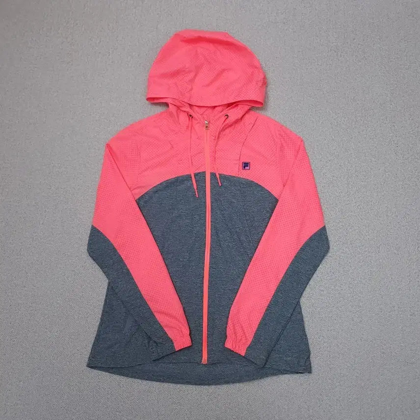 [BUNJANG] Fila Women's Hooded Zip-Up Windbreaker Training Jacket / (95)휠라 여성 후드 집업 바람막이 운동 트레이닝 자켓