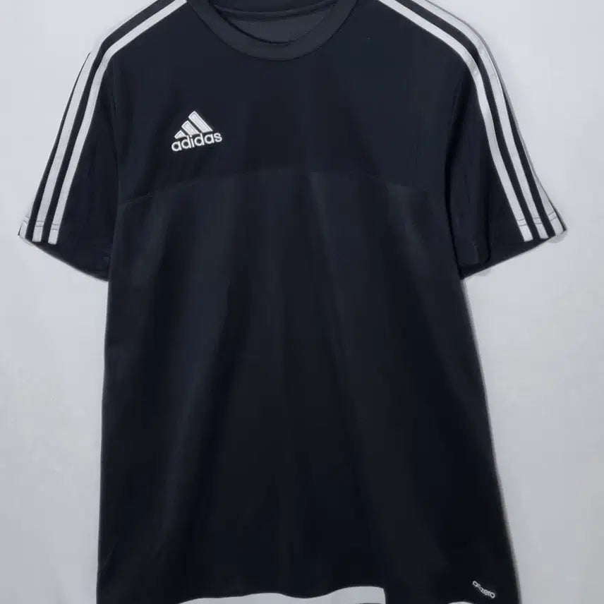 [BUNJANG] Adidas Black Functional T-shirt / 110) 아디다스 블랙 기능성 반팔티