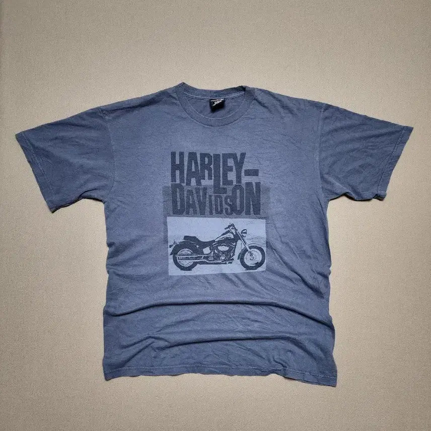 [BUNJANG] Harley-Davidson Naples Florida Graphic Print Short Sleeve T-Shirt XL / 할리데이비슨 Naples Florida 프린팅 반팔 티셔츠