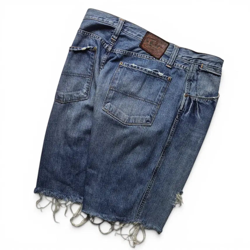 [BUNJANG] Polo Ralph Lauren Cutting Denim Jeans Size 32 / [32] 폴로 랄프로렌 컷팅데님진