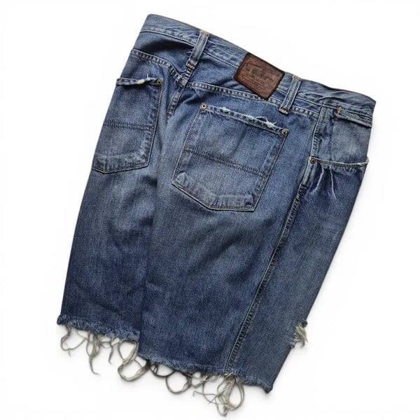 [BUNJANG] Polo Ralph Lauren Cutting Denim Jeans Size 32 / [32] 폴로 랄프로렌 컷팅데님진
