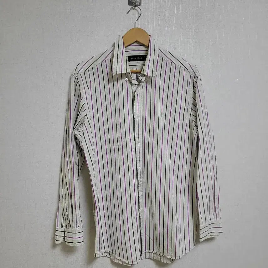 [BUNJANG] Beanpole Striped Shirt / 빈폴 셔츠 100