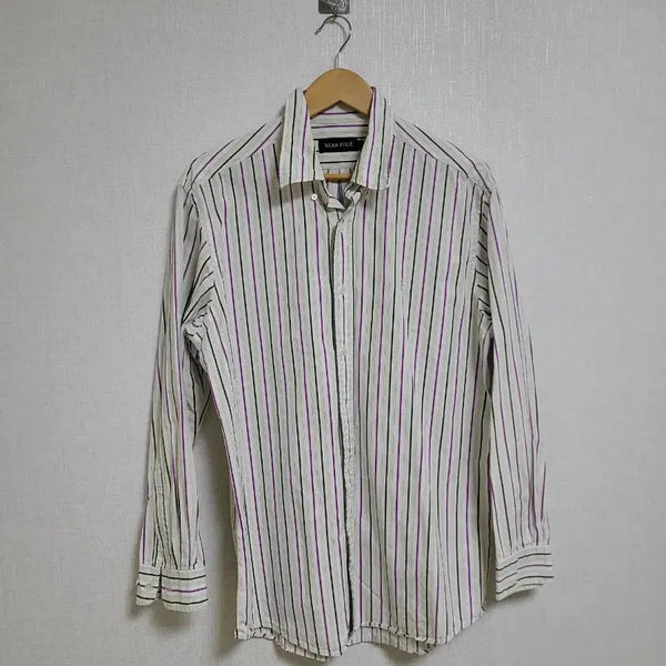[BUNJANG] Beanpole Striped Shirt / 빈폴 셔츠 100