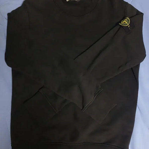 [BUNJANG] Stone Island Sweatshirt Black / 스톤아일랜드 맨투맨s 급처