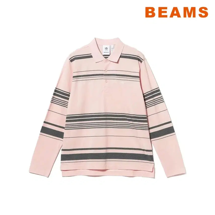 [BUNJANG] BEAMS x Adidas x Wales Bonner Cotton Polo Shirt / 빔즈 아디다스 웨일즈보너 폴로셔츠