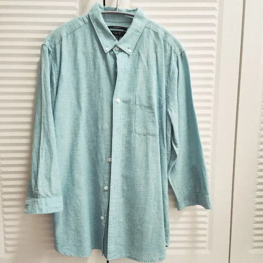[BUNJANG] Tate Oxford Shirt Mint L / TATE 옥스포드 셔츠 민트색