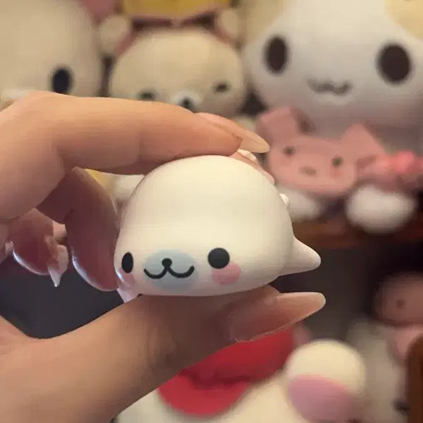 [BUNJANG] Mamegoma Shirogoma Light Gacha Figure / 마메고마 시로고마 라이트 피규어 가챠