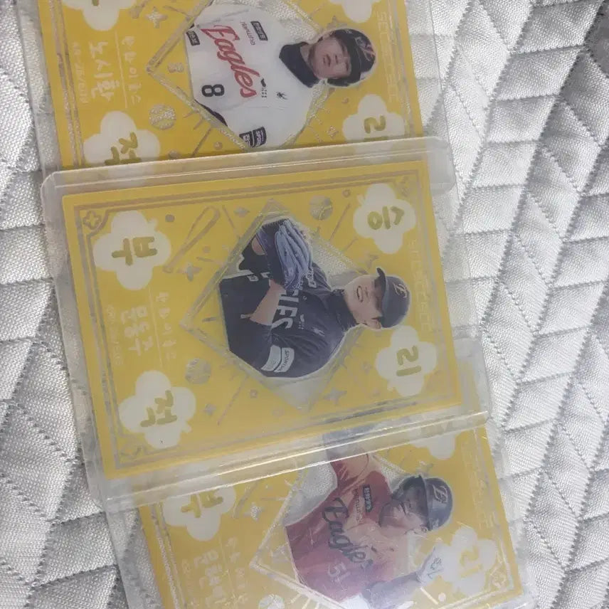 [BUNJANG] Hanwha Eagles Baseball Cards Moon Dong-ju, Moon Hyun-bin, Noh Si-hyun Victory Charm Full Set / kbo카드 한화이글스 문동주 문현빈 노시환 승리부적 풀세트